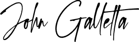 John Galletta signature